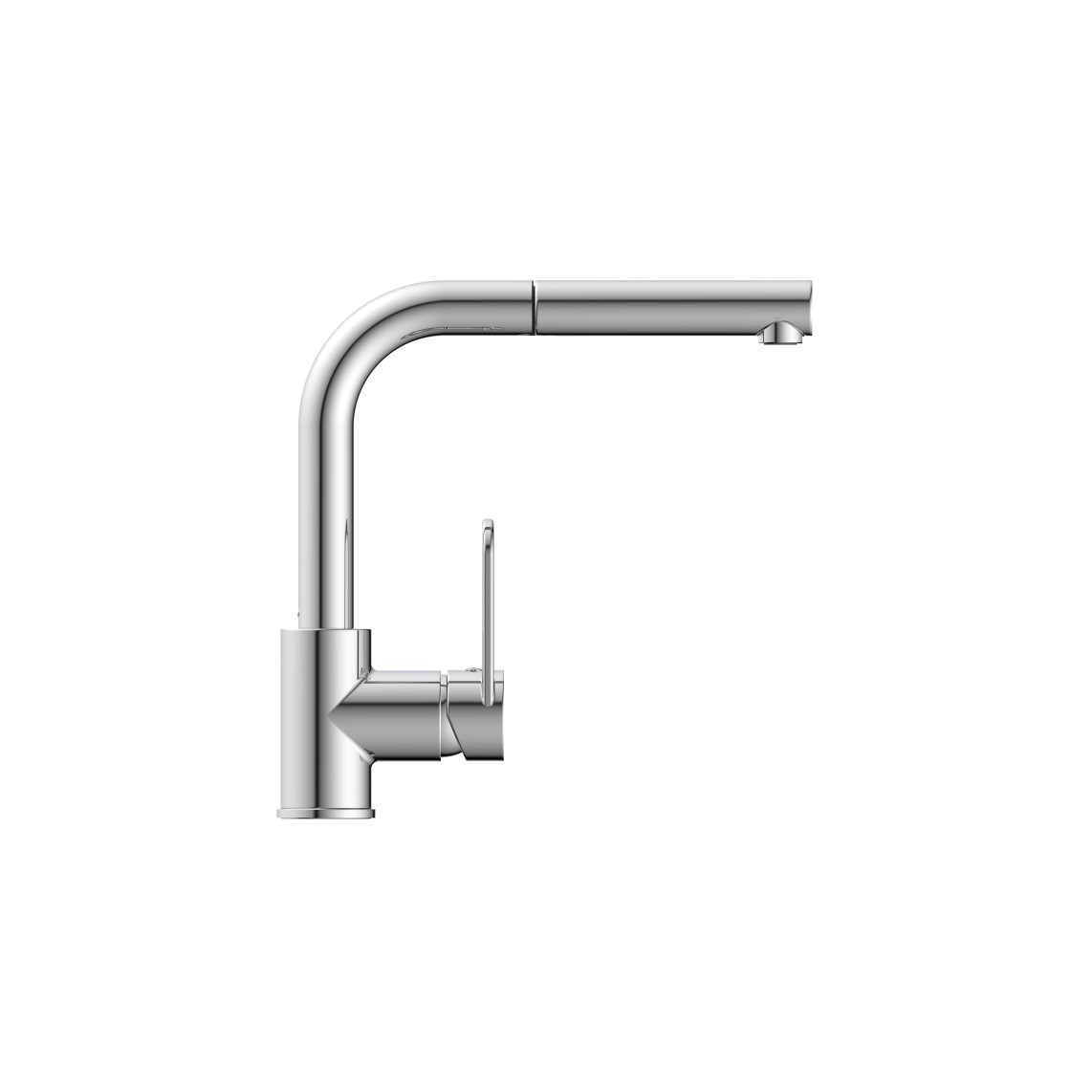 26230 DESIGN RING Mitigeur évier, chromé, avec bec extractible
