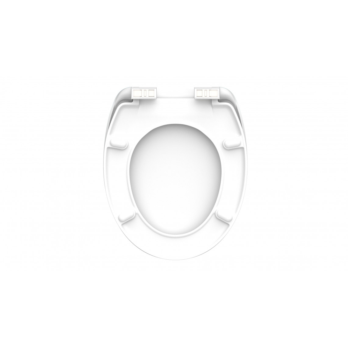 82196 abattant WC en Duroplast BEACH, avec frein de chute