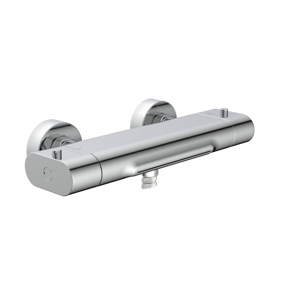1330090 CARNEO Mitigeur bain/douche, avec bec cascade, chromé