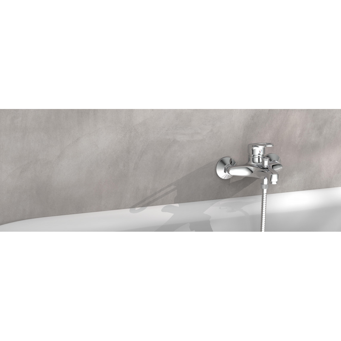 35030 BATONI Mitigeur bain/douche, chromé