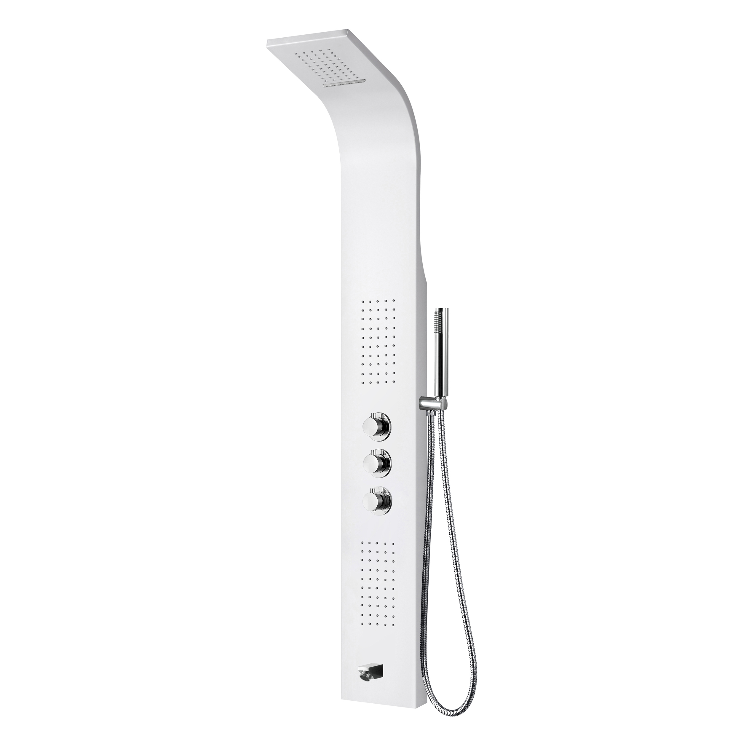 COLONNE DE DOUCHE THERMOSTATIQUE BLANC