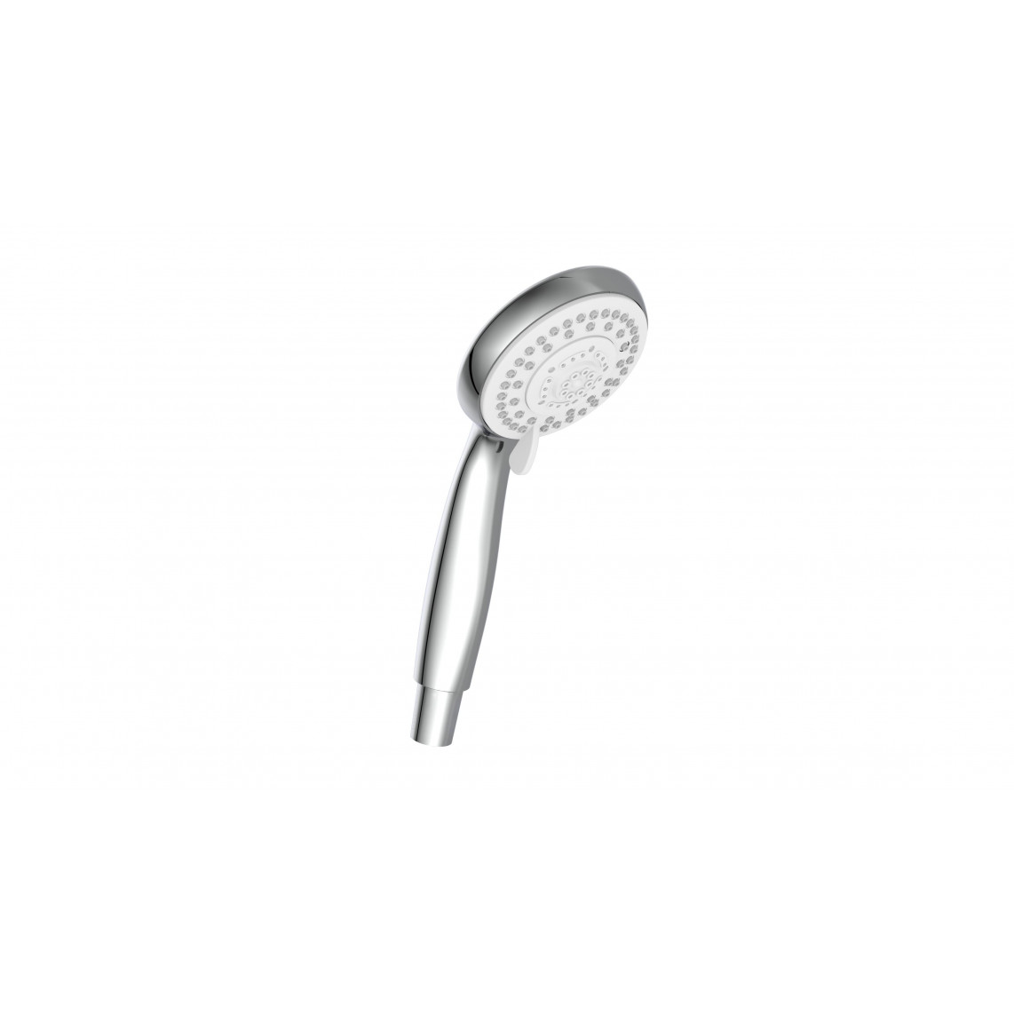 60500 AQUASTAR Set douche de pluie, chromé/blanc, avec tablette