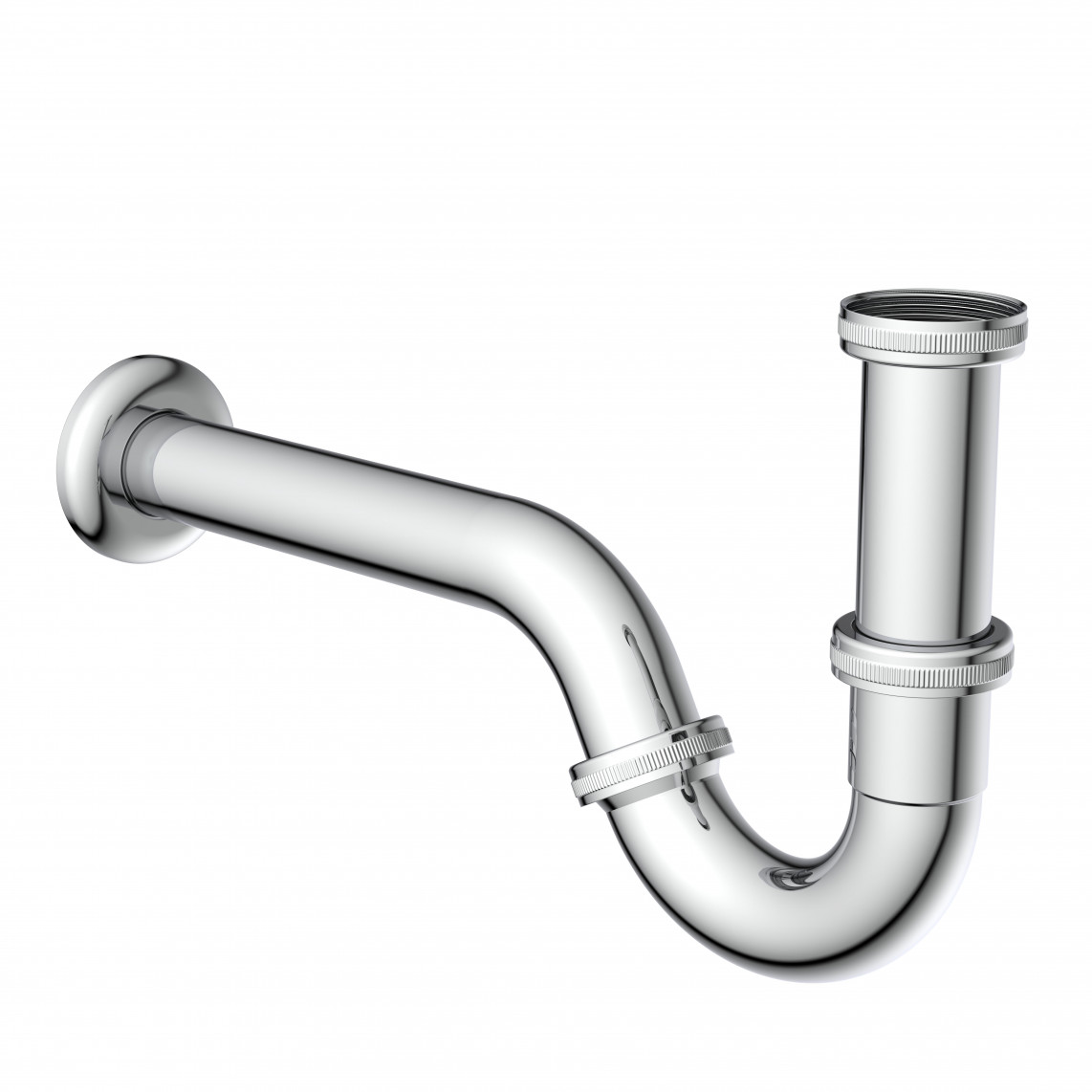 988440113 Bidet-siphon, chromé, 1 1/4" x 32 mm