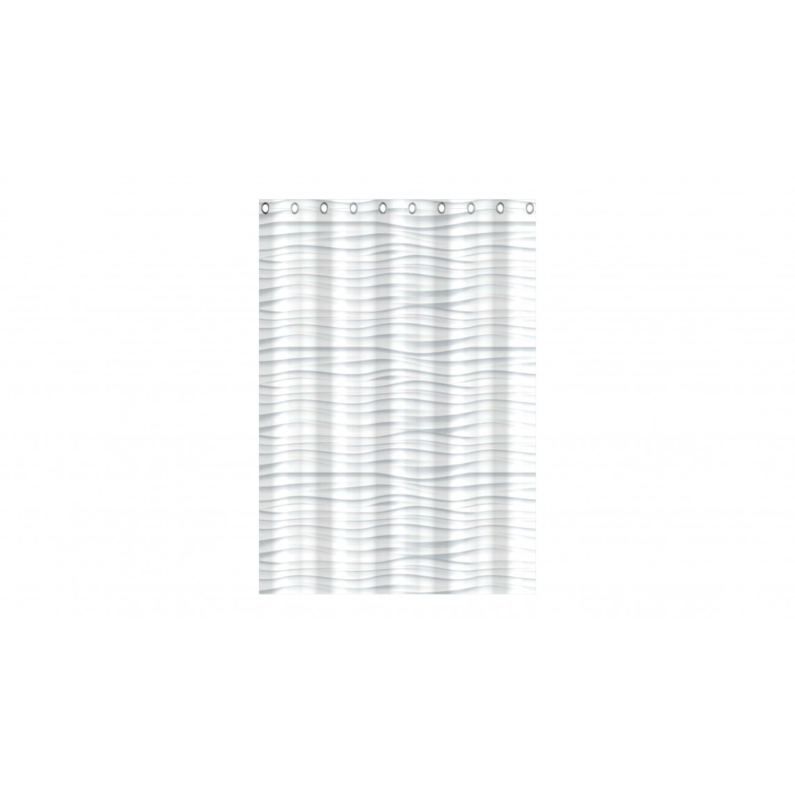 BA0401 rideau de douche, White Wave