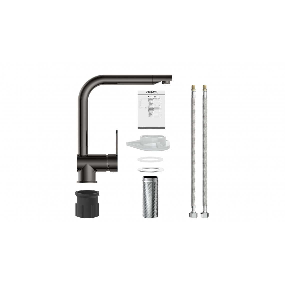 79836 RIO Mitigeur évier, graphite brillant
