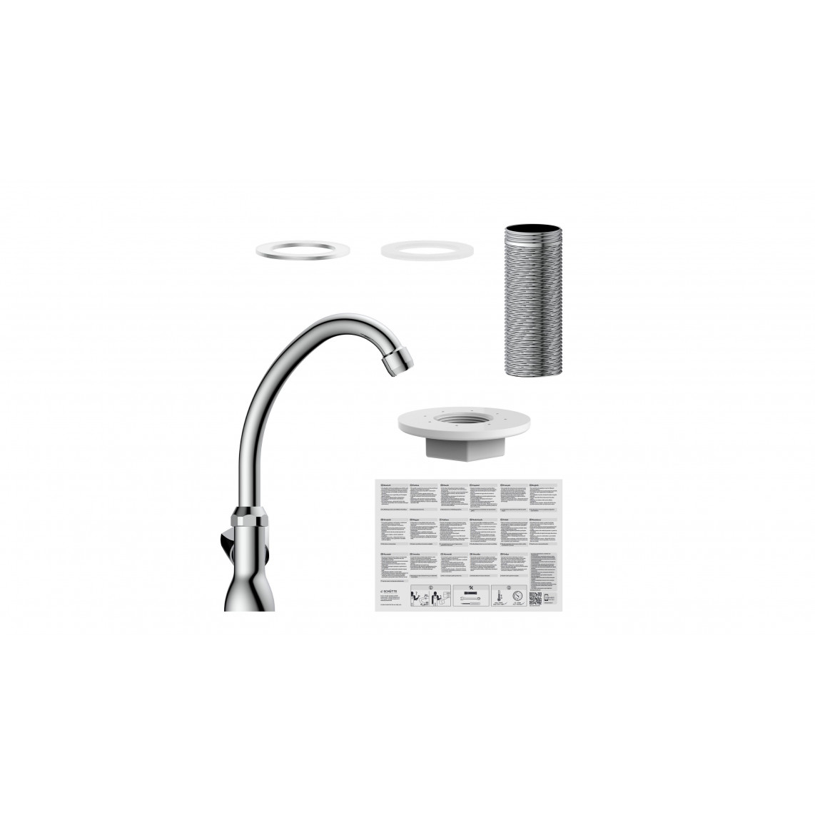 37970 CARNEO robinet eau froide pivotant, chromé