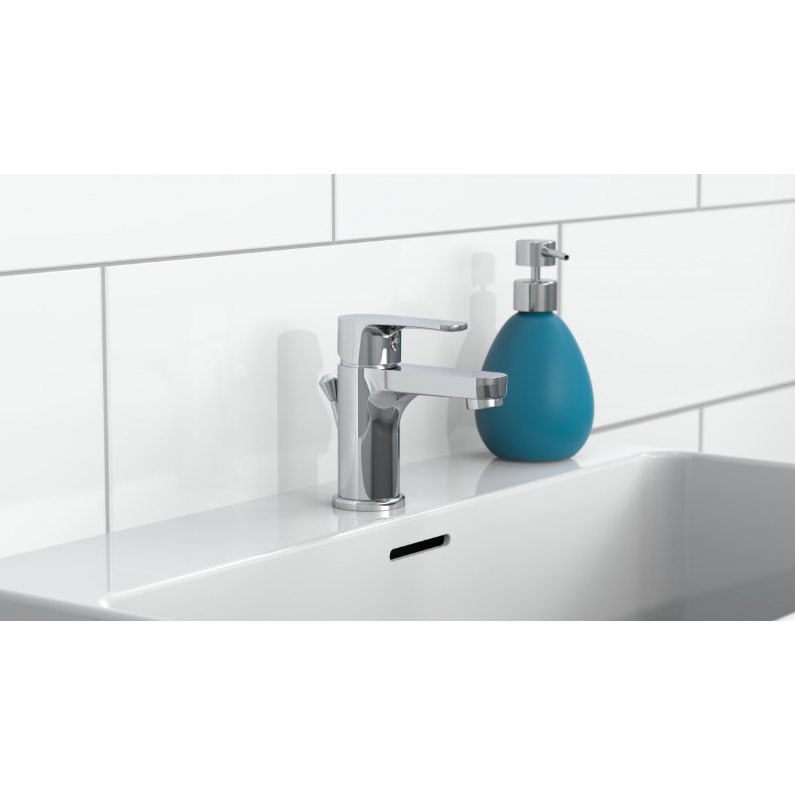 NI075CALCR CLAUDIO Mitigeur lavabo, chromé