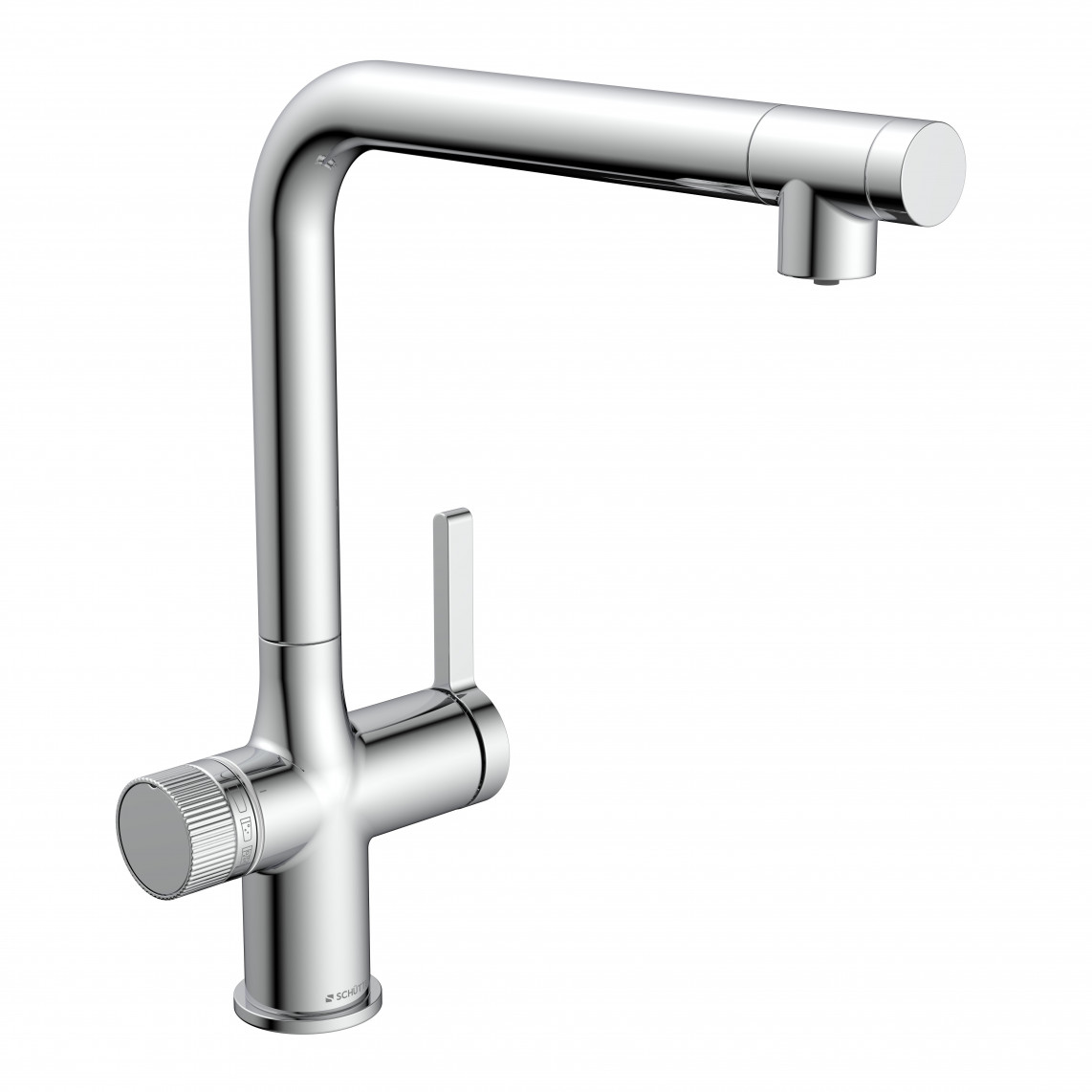 99900 AQUASTAR PREMIUM robinet d'évier à eau gazeuse plus système de refroidissement et de filtration, chromé