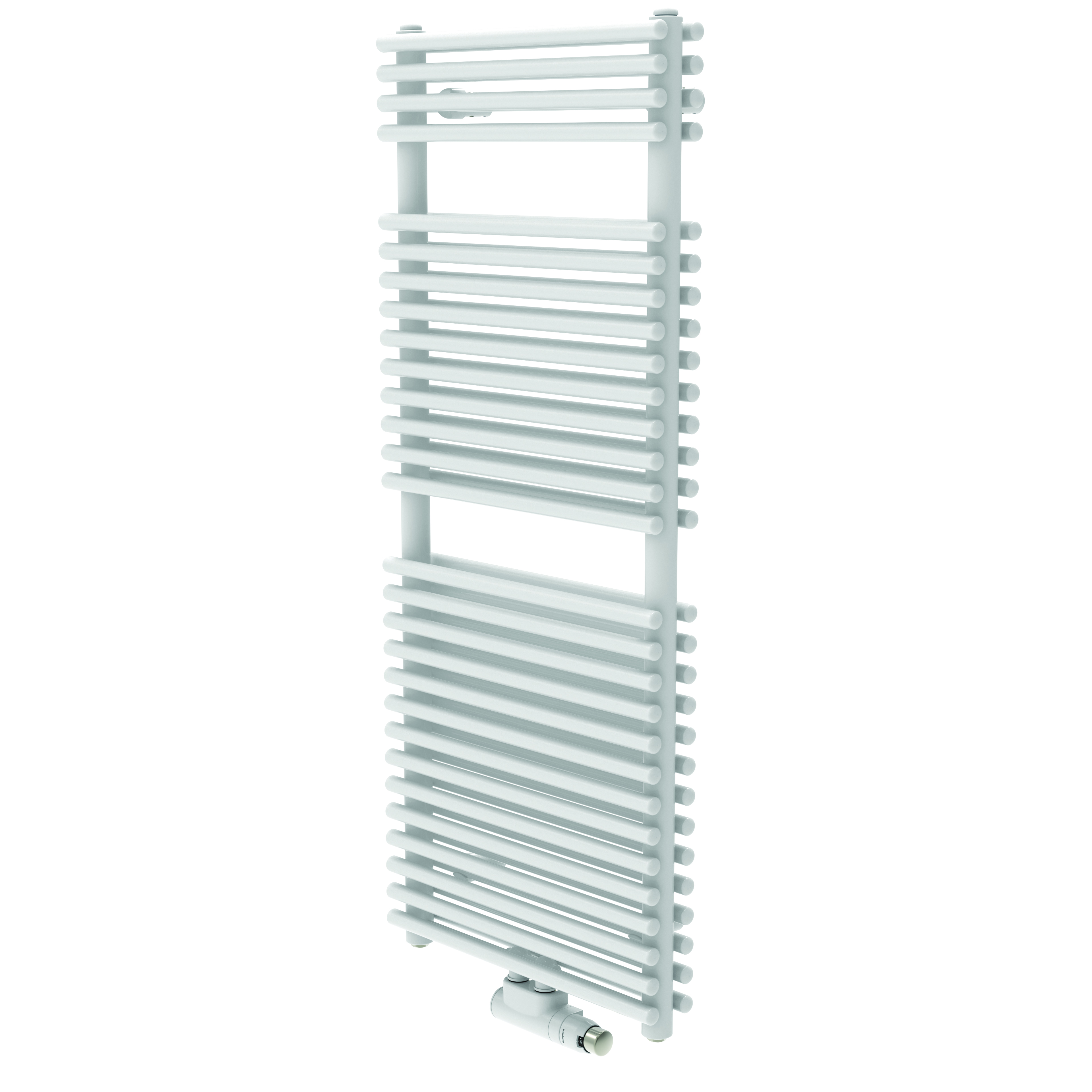BELRAD DOUBLE RADIATEUR SÈCHE-SERVIETTES RACCORDEMENT CENTRAL BLANC 1791X600 1402W - BLANC