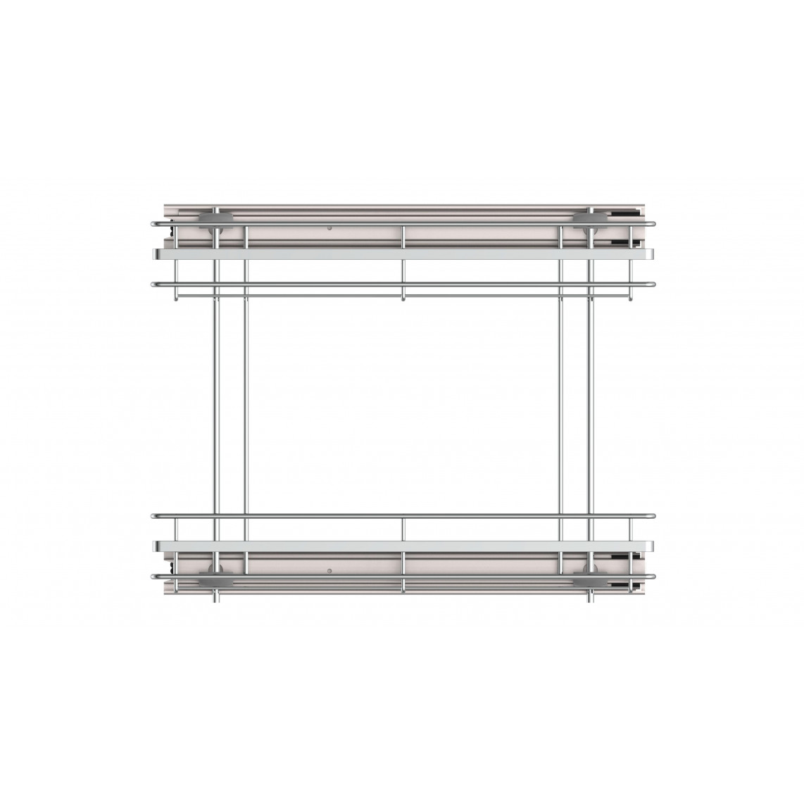 4316 rangement sous évier, chromé, 135 x 480 x 390 mm