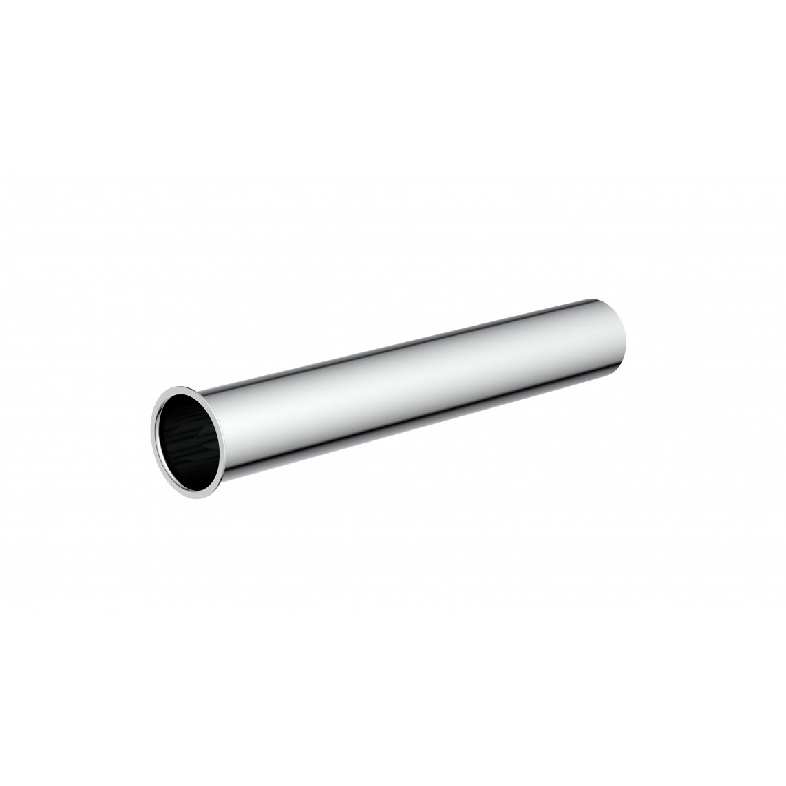 98848018 tube plongeur, chromé, 1 1/4" x 32 mm x 200 mm, pour siphon