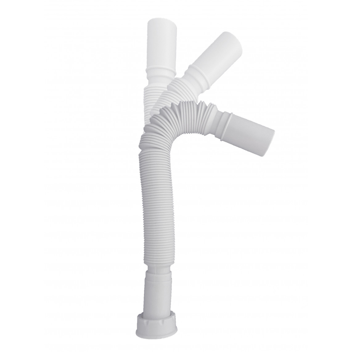 98836748 KS Tube de raccordement Flex, blanc, 1 1/4" x 32 mm, 315-830 mm