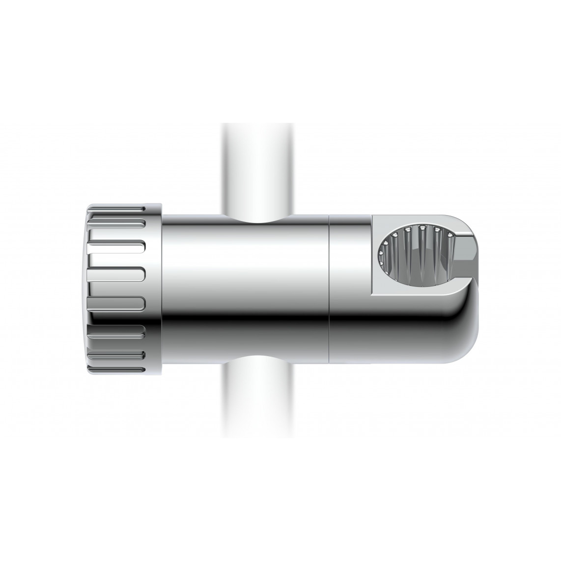 DXZ-03 Support de douchette DN 18 mm, chromé, pour Barre de douche