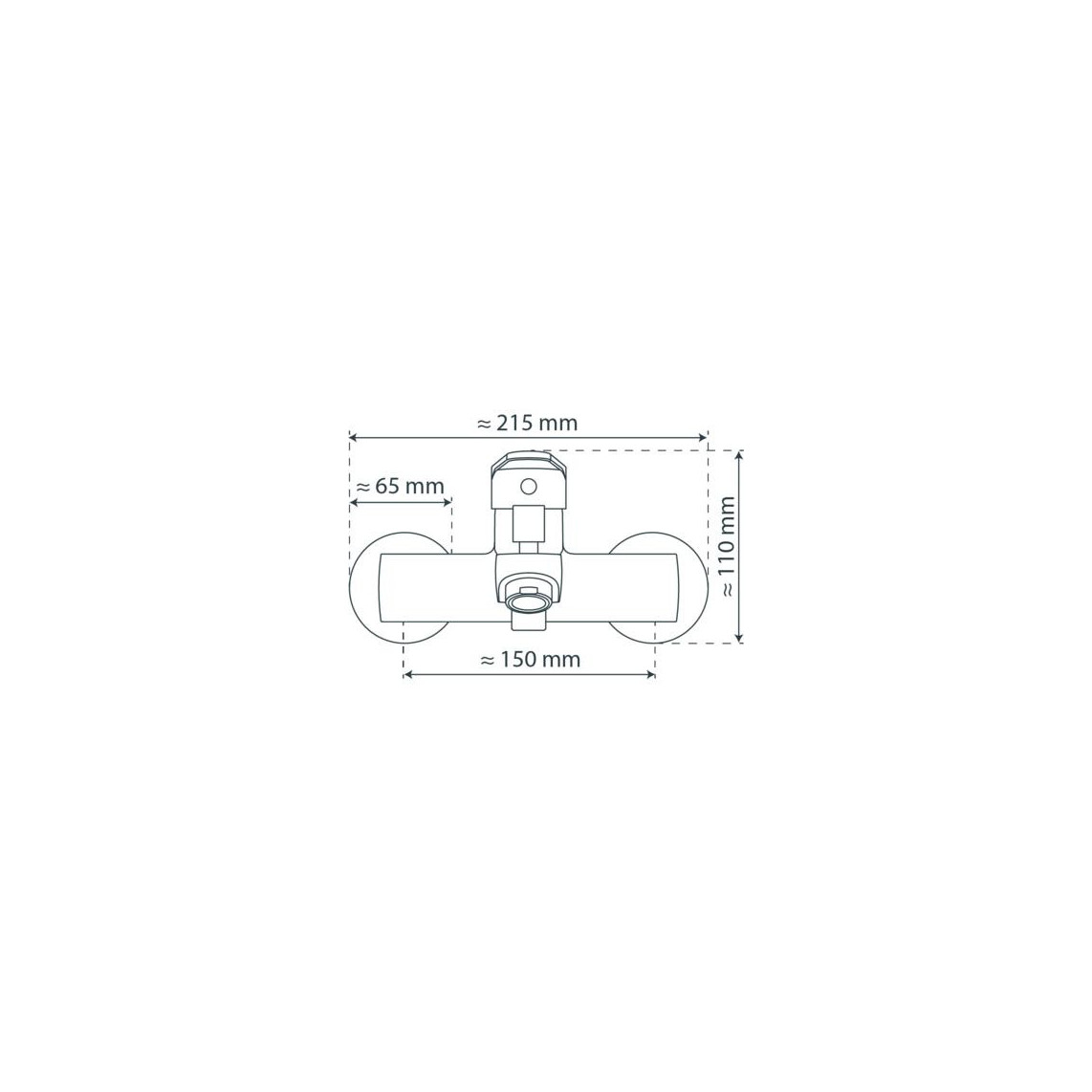 18030DVGW FUTURA DVGW Mitigeur bain/douche, chromé
