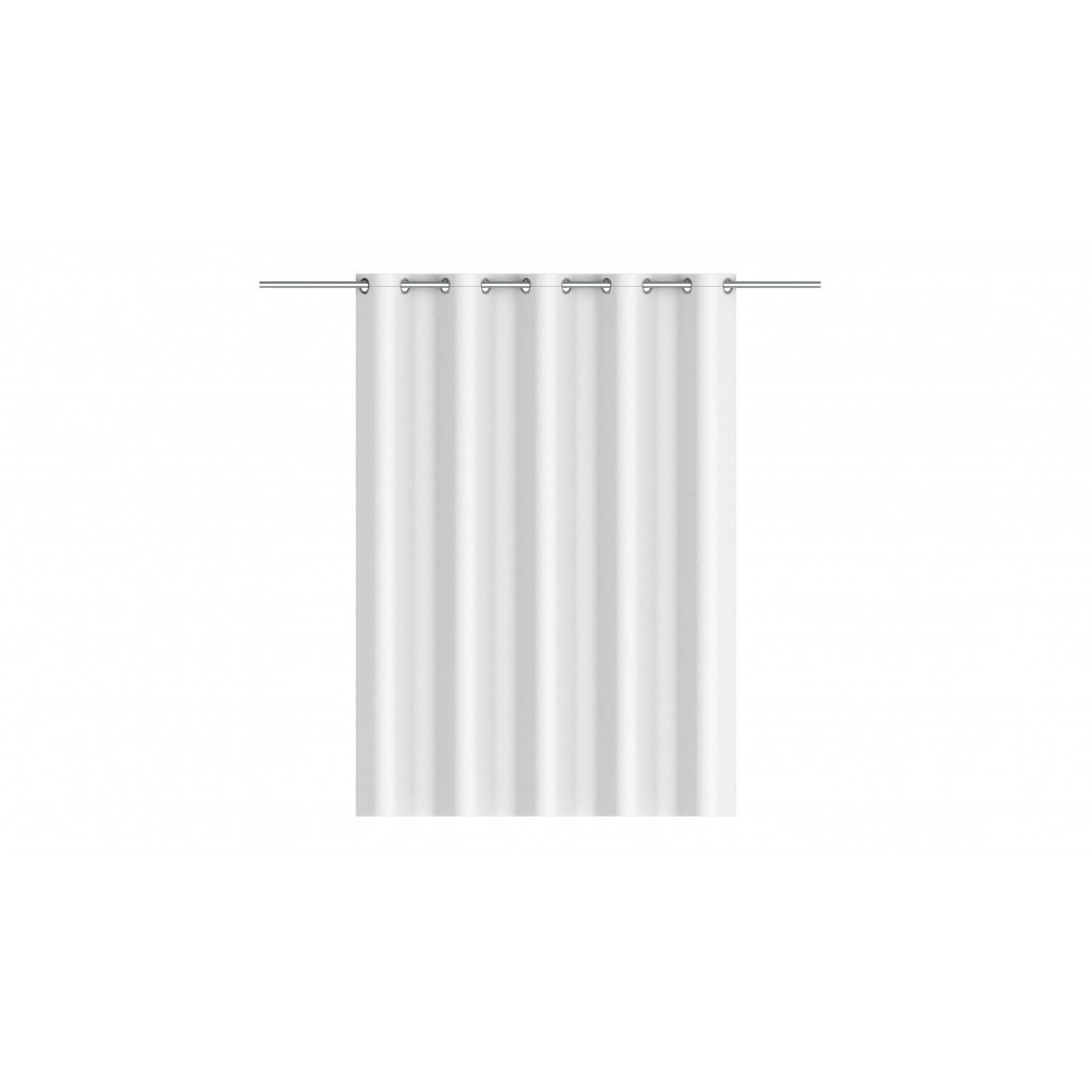 BA0400 rideau de douche, blanc