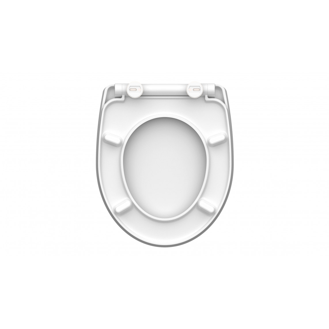 82586 abattant WC en Duroplast HG CRAZY SKULL, avec frein de chute et déclipsable