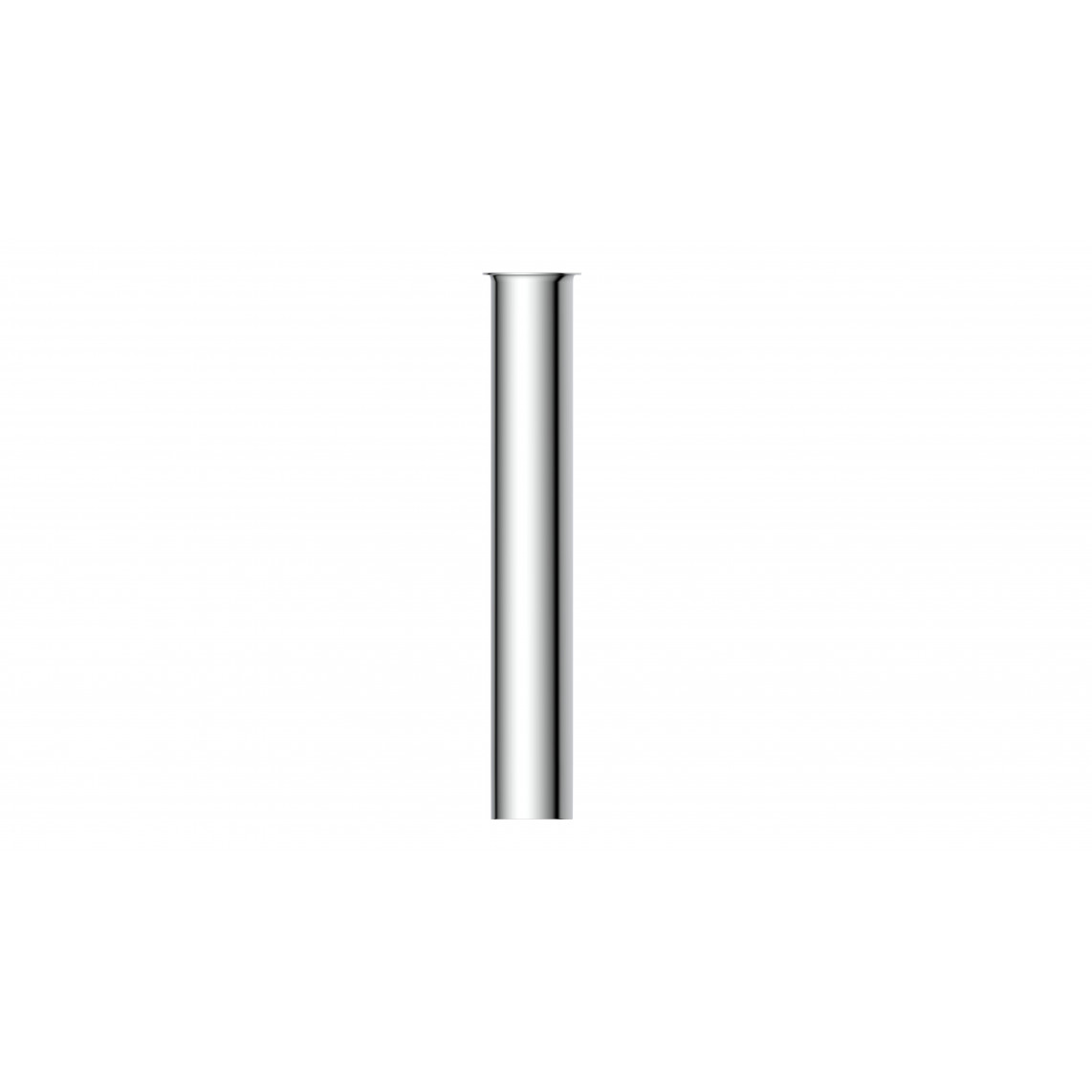 98848018 tube plongeur, chromé, 1 1/4" x 32 mm x 200 mm, pour siphon