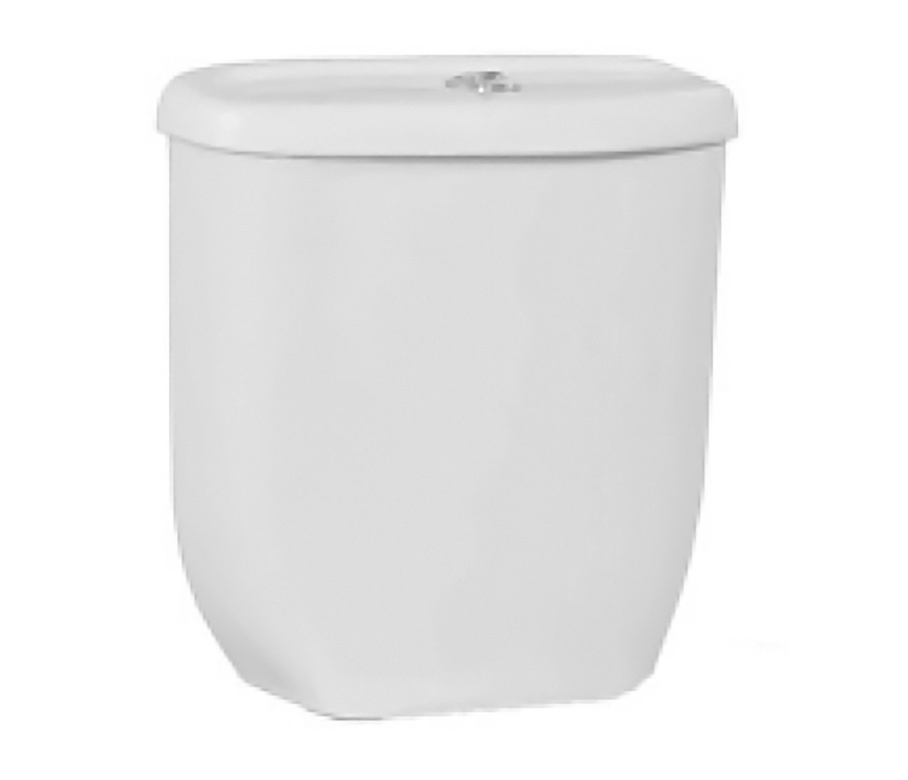 CUVETTE DE TOILETTE SURÉLEVÉE SANS BIDET, SORTIE-H - BLANC