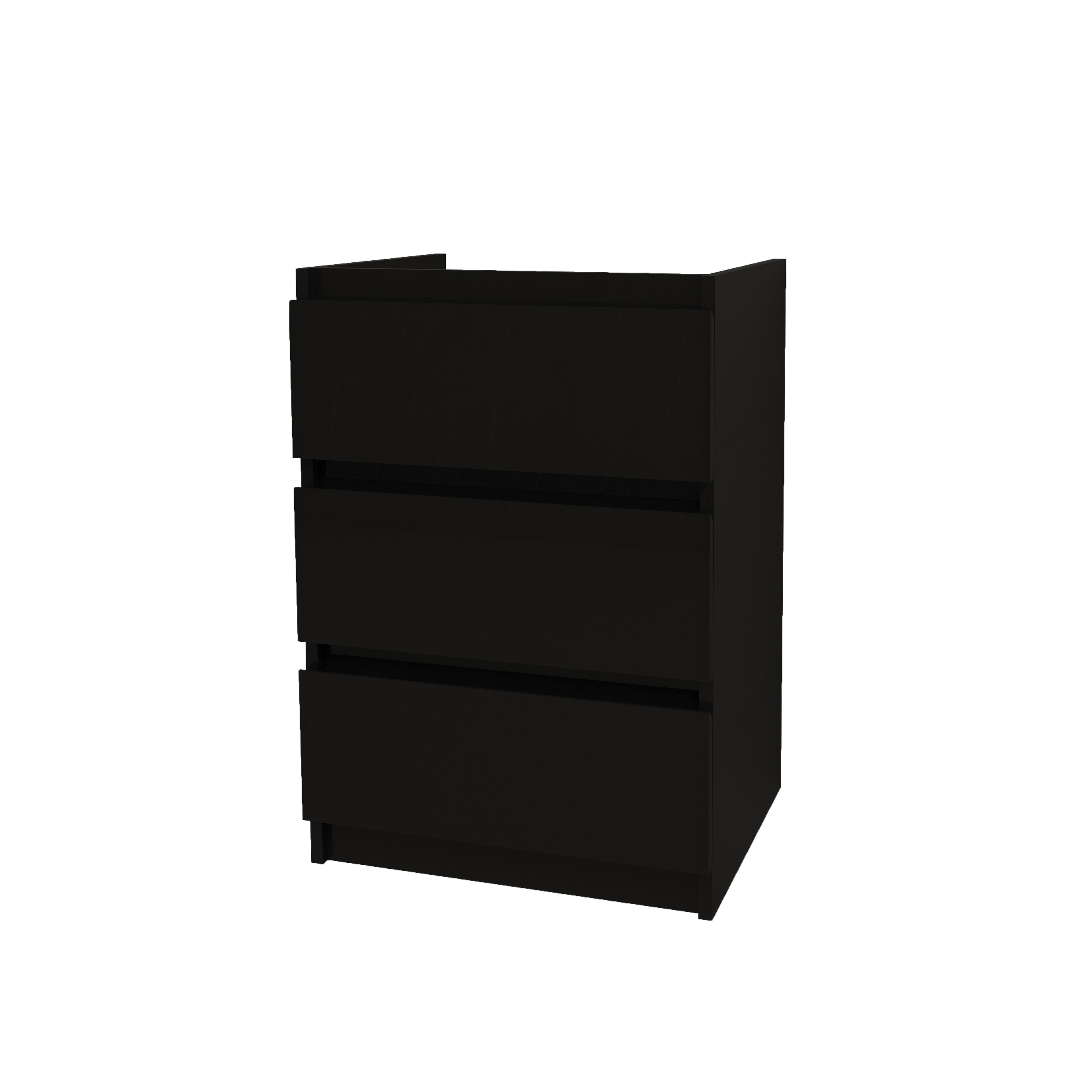 JUPITER MEUBLE SOUS-PLAN (60CM) - NOIR