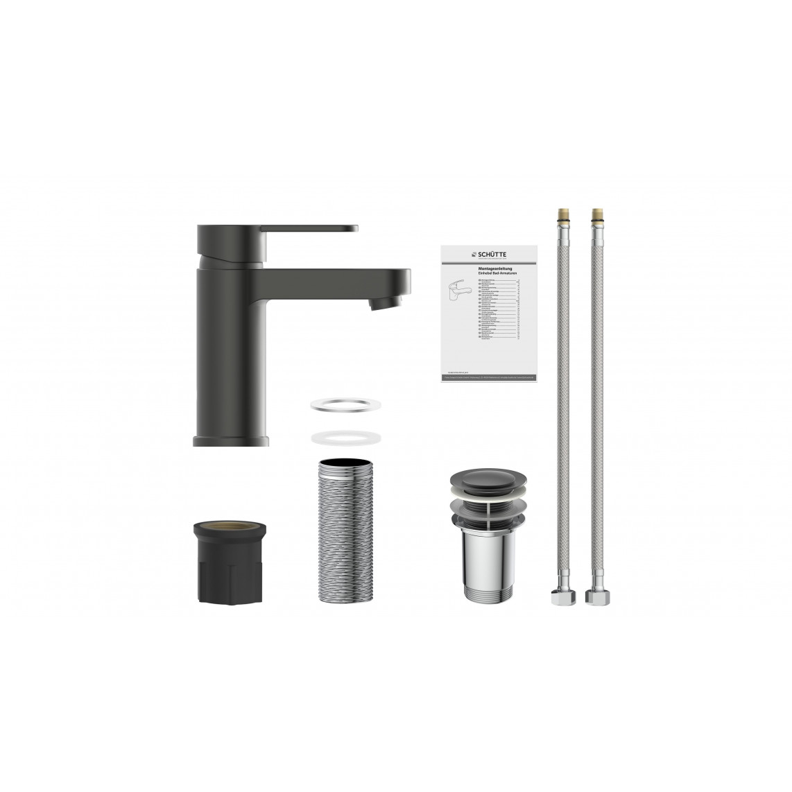 34212 ELEPHANT Mitigeur lavabo, graphite mat