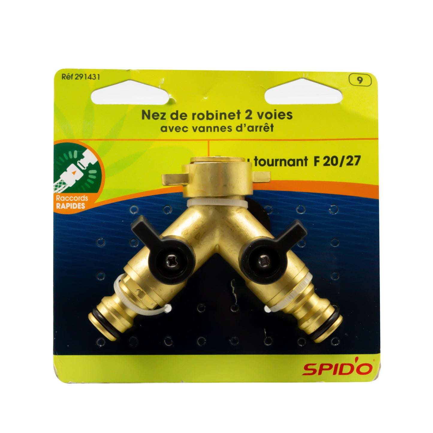 VANNE D'ARRET 2 VOIES 9119