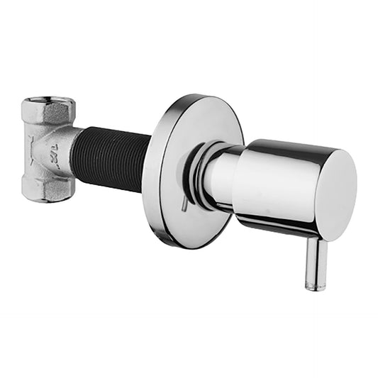 CREAVIT DESIGN ROBINET DARRÊT ENCASTRÉ 1/2X1/2 - CHROME