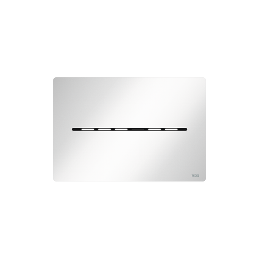 PLAQUE DE DÉCLENCHEMENT WC TECESOLID ÉLECTRONIQUE AVEC ACTIVATION SANS CONTACT, RÉSEAU 12 V, BLANC BRILLANT