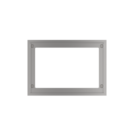 CADRE DE RECOUVREMENT EN MÉTAL BROSSÉ TECE, POUR KIT