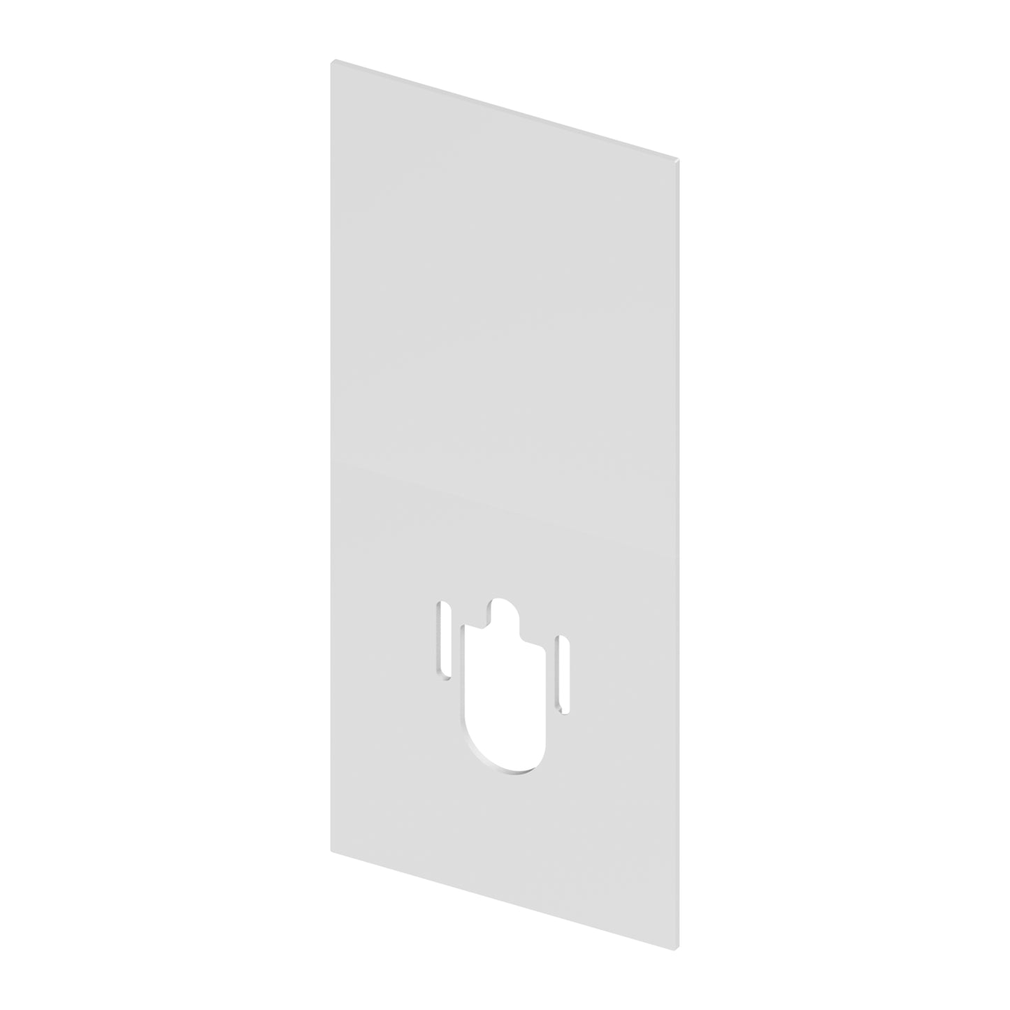 TECE PLAQUE D'ADAPTATION TECE POUR TOILETTE SUSPENDUE AVEC BIDET - BLANC MAT