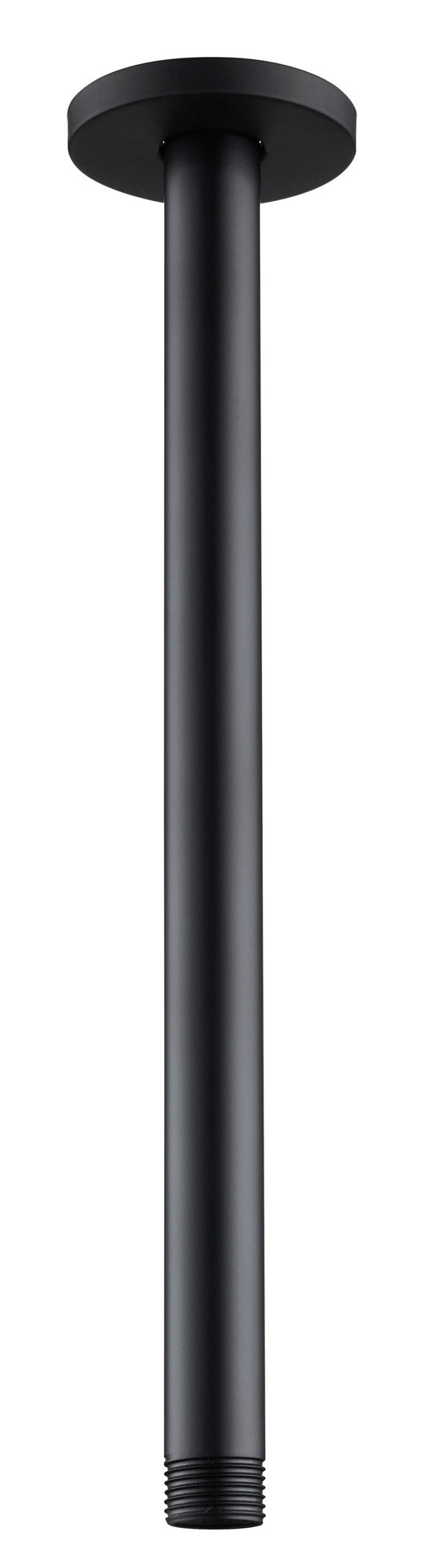 RAINSHOWER BRAS DE DOUCHE PLAFOND - UNIVERSEL - 30 CM - NOIR MAT