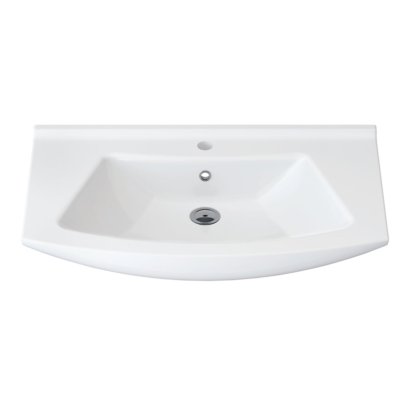 ALONI ALECO LAVABO EN CÉRAMIQUE (65CM) - BLANC