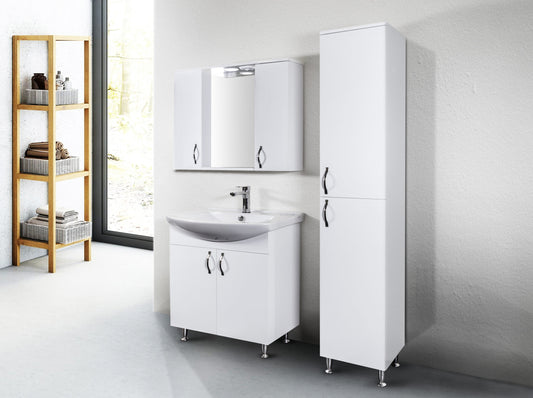 ALONI ALECO MEUBLE SOUS-PLAN (85CM) - BLANC