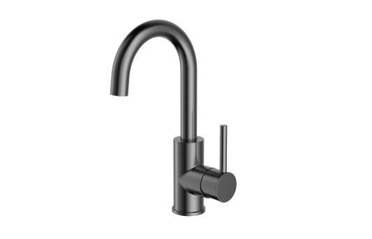 ALONI ENSY MITIGEUR DE LAVABO AVEC BEC ORIENTABLE - GRIS BRONZE