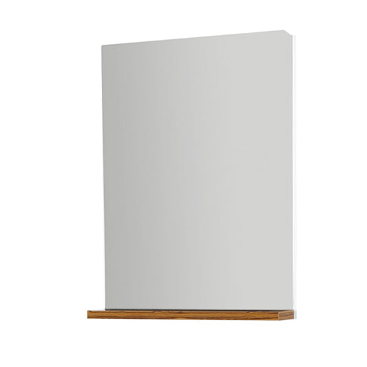 ALONI ELMAS MIROIR AVEC TABLETTE (44X54.5X8.2CM) - MARRON