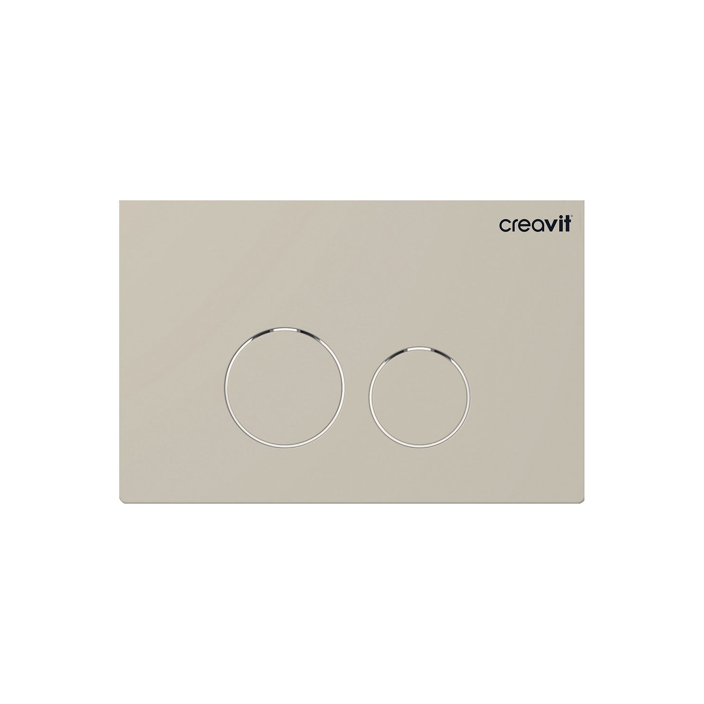 CREAVIT TERRA PLAQUE DE COMMANDE - GRIS FROID