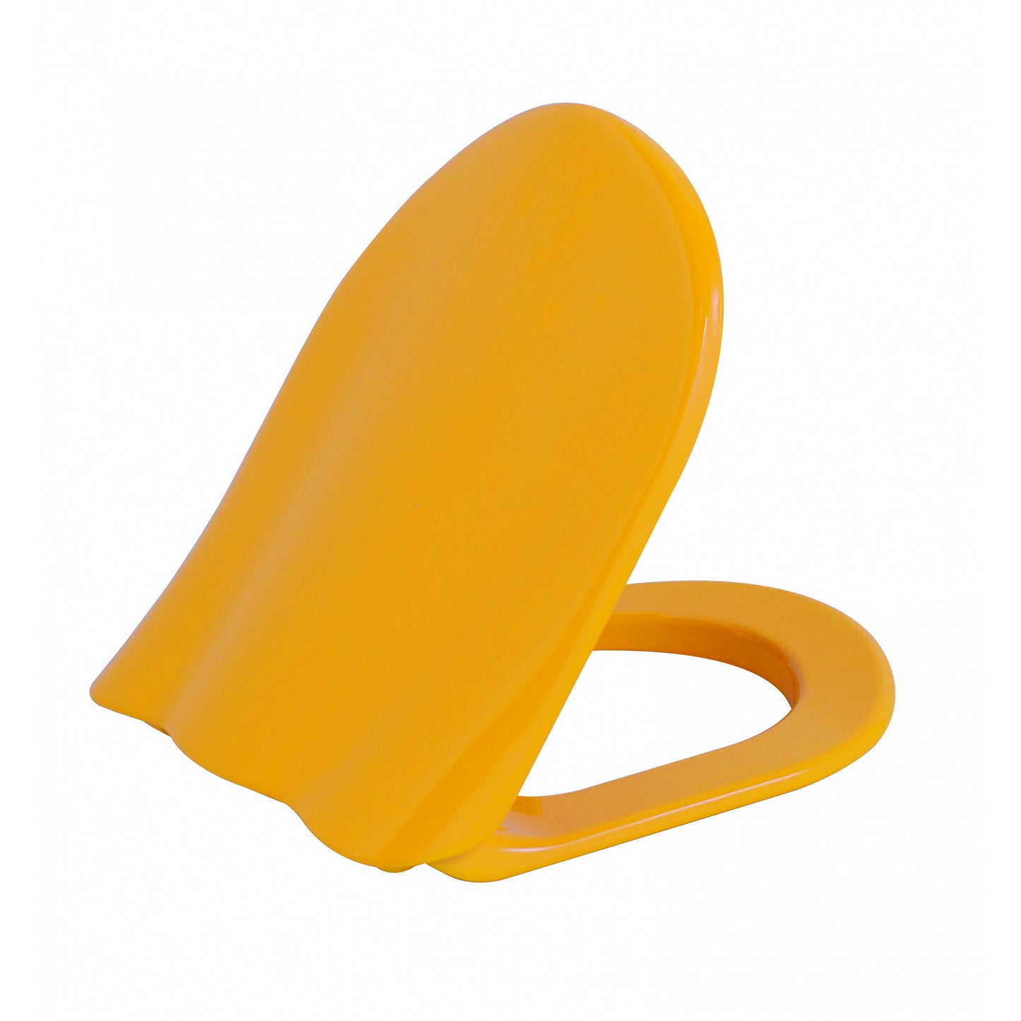 CREAVIT DUCKY SIÈGE DE TOILETTE EN DUROPLAST, SOFT-CLOSE & QUICK RELEASE - JAUNE