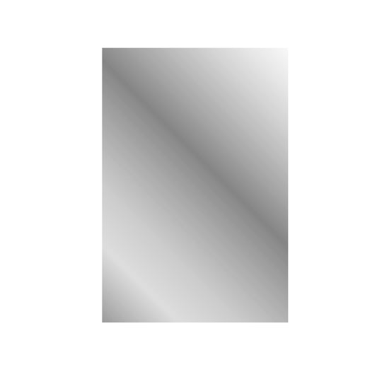 ALONI MIKARO MIROIR DE TOILETTE - AVEC CADRE - 40X60X1,9 CM - CHÊNE CLAIR