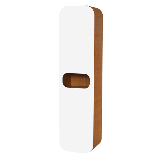 CREAVIT 'PION' MEUBLE COLONNE (40X160X32CM) - CHÊNE BLANC