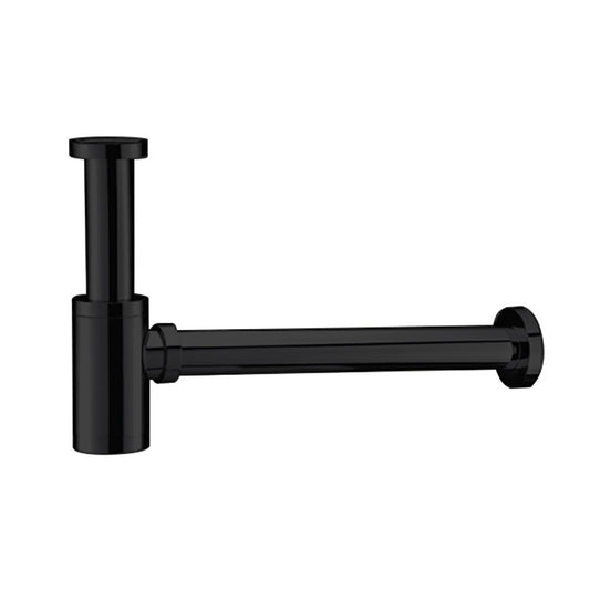 UNIFORMA SIPHON POUR LAVABO ET LAVE MAINS – NOIR MAT (PVD)