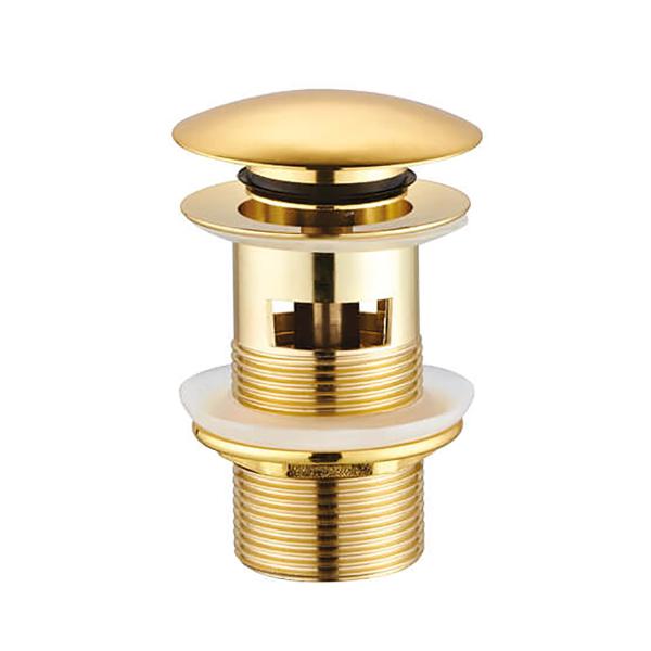 CREAVIT BONDE CLIC-CLAC 5/4" - AVEC TROP-PLEIN - OR BRILLANT