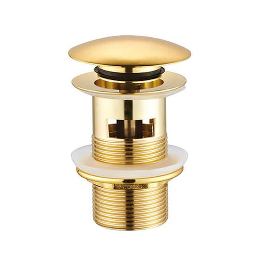 CREAVIT BONDE CLIC-CLAC 5/4" - AVEC TROP-PLEIN - OR BRILLANT