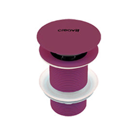 CREAVIT BONDE CLIC-CLAC 5/4" - AVEC TROP-PLEIN - BERRY