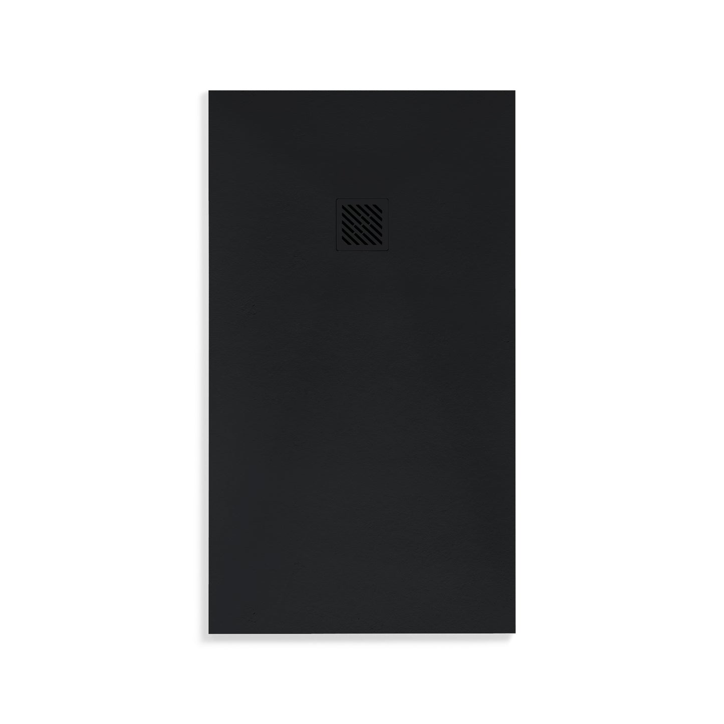 ALONI MADISON RECEVEUR DE DOUCHE - COMPOSITE - 100X100X3CM - NOIR MAT