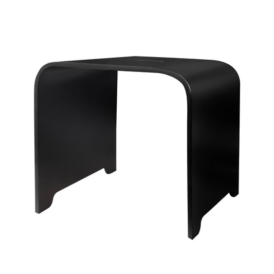 SOLIDE TABOURET (31X38X38CM) - NOIR
