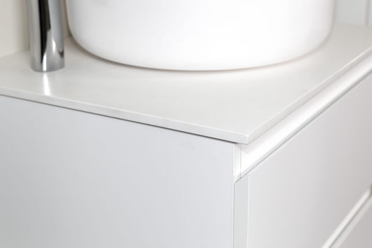 ALONI SALLY MEUBLE SOUS-PLAN (80CM) - BLANC BRILLANT