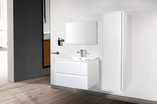 ALONI SALLY MEUBLE SOUS-PLAN (100CM) - BLANC BRILLANT