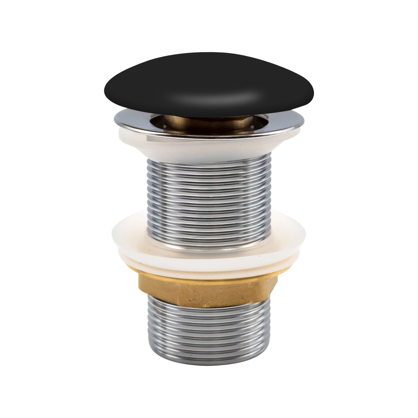 ALONI BONDE LAVABO PUSH-UP TROP PLEIN CERAMIQUE NOIR 5/4