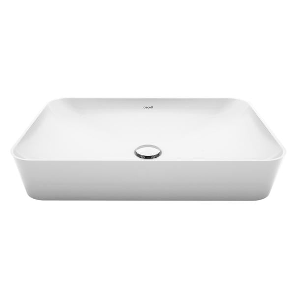 CREAVIT ULTRA VASQUE CERAMIQUE À POSER (60X40CM) - BLANC MAT