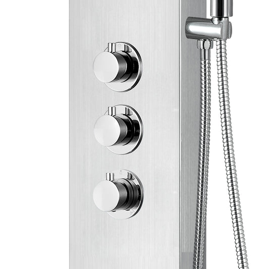 ALONI COLONNE DE DOUCHE THERMOSTATIQUE CHROME MAT