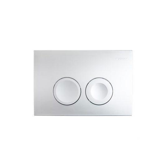 GEBERIT DELTA 25 PLAQUE DE COMMANDE - BLANC BRILLANT